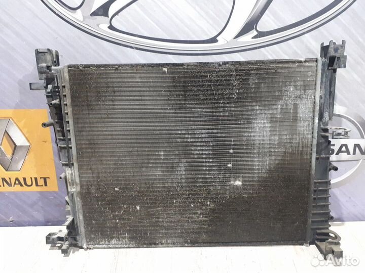 Радиатор охлаждения двигателя основной Renault san