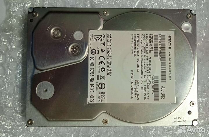 SSD/HDD жёсткие/твердотельные накопители 60Gb-1Tb