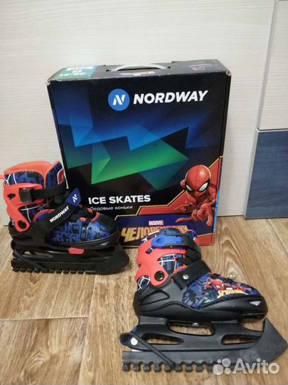 Коньки хоккейные Marvel