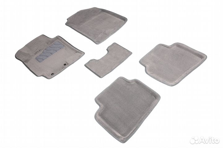 Коврики в салон 5 шт. Hyundai Solaris 2