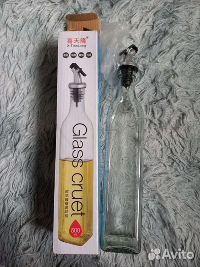 Бутылка для масла 0.5 л с дозатором новая