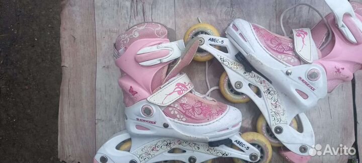 Детские ролики и защита