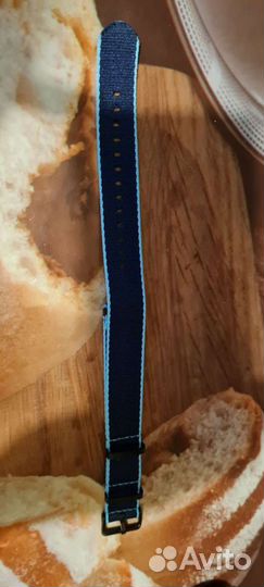 Плотный холщовый ремешок для часов