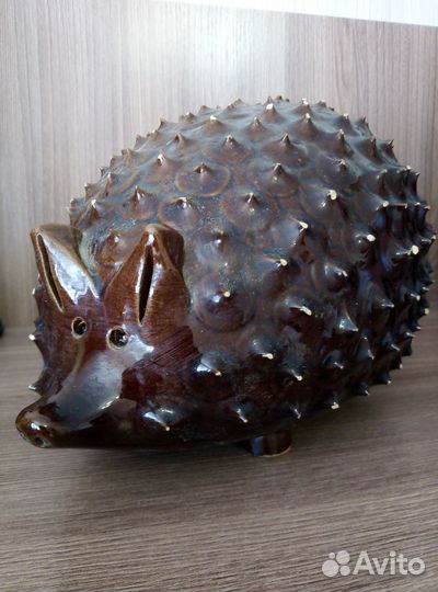 Редкая Статуэтка Ёж, 1960-е Керамика Латвия Елгава