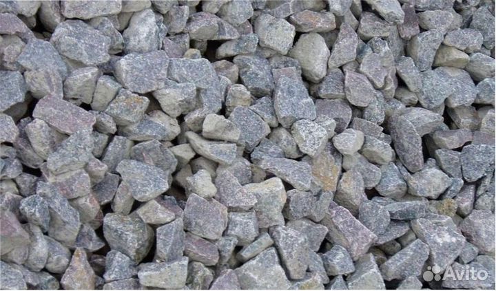 Щебень известковый 40-80