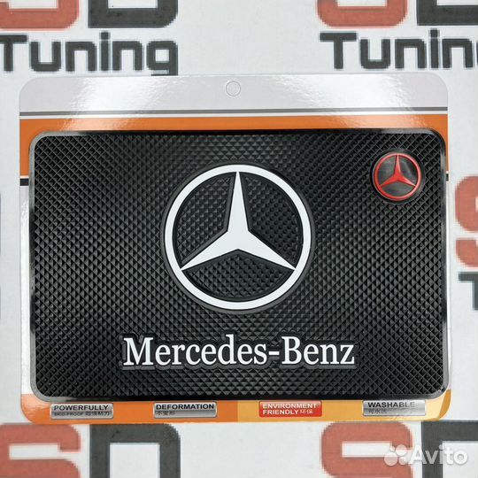 Силиконовый коврик на торпедо Mercedes-Benz новый