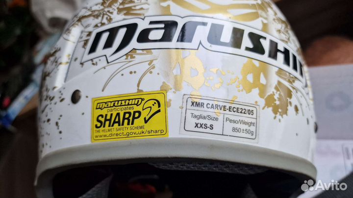 Детский кроссовый шлем