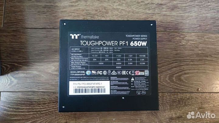Thermaltake Toughpower PF1 650 80+ Platinum