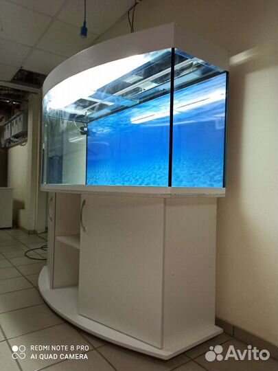 Аквариум600, свет биофильтр фон подставка