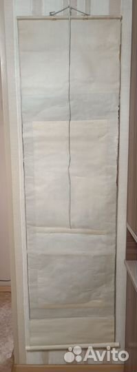 Картина Свиток какэмоно винтажный большой Япония