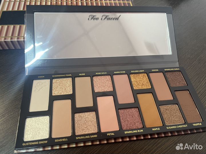 Тени Too Faced born this WAY THE natural nudes