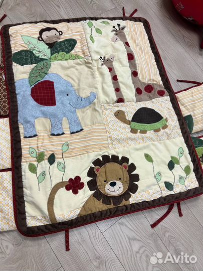 Бортики в детскую кроватку