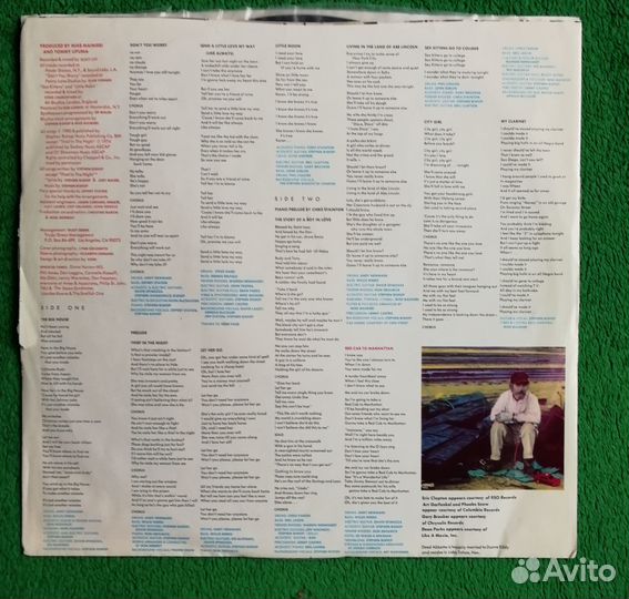 Stephen Bishop - Red Cab To Manhattan 1980 LP US