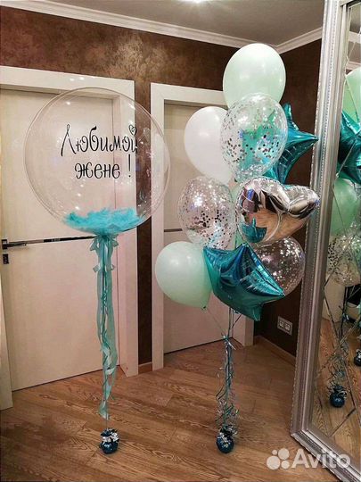 Гелиевые воздушные шары, воздушные шарики