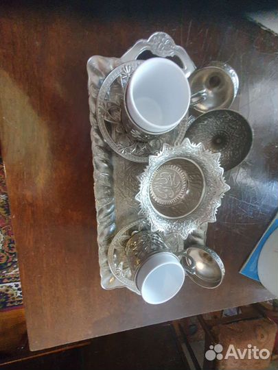 Кофейный турецкий набор на двоих(армуды)