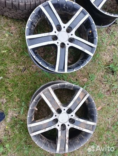 Литые диски r16 5x112 бу