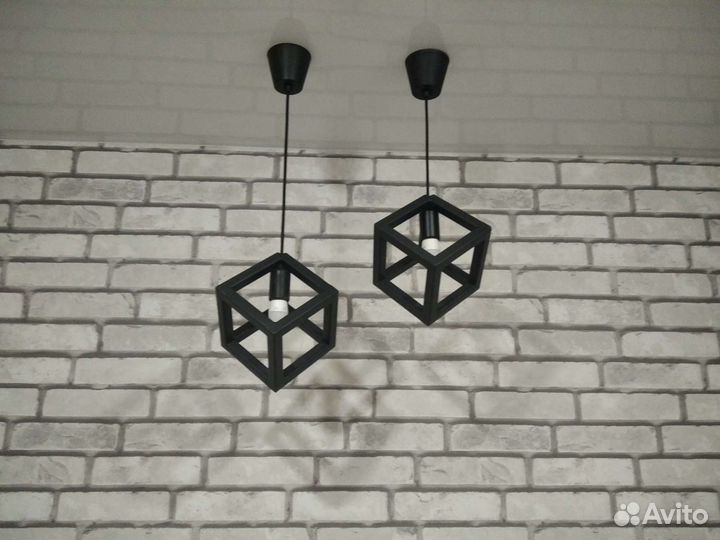 Люстры лофт