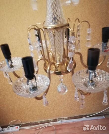 Люстра хрустальная