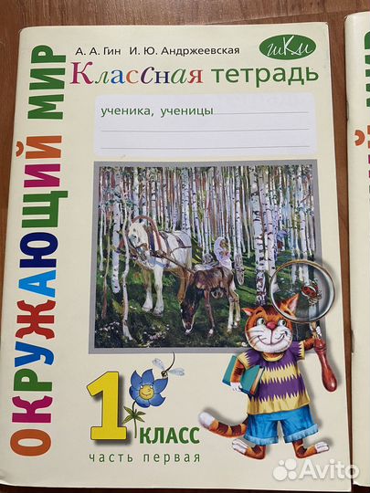 Окружающий мир. А. Гин. 1 класс. Классная тетрадь