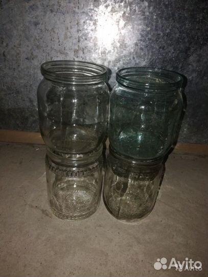 Посуда, стеклянные банки