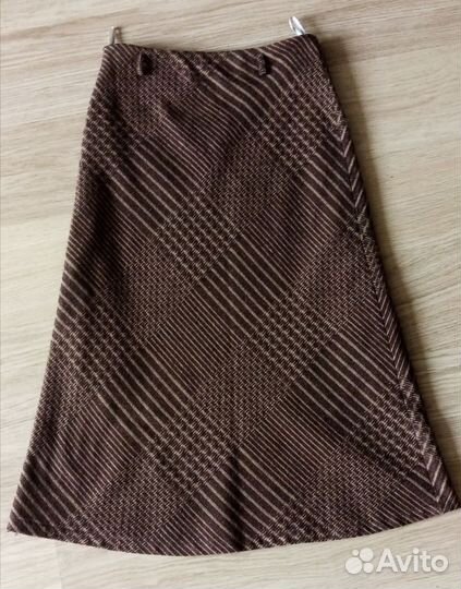 Юбка шерстяная длинная