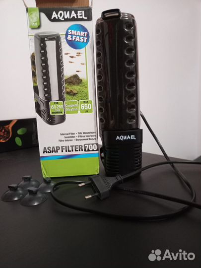 Внутренний фильтр Aquael asap 700 на 150-250 л