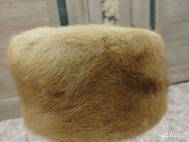 Шапка норковая женская