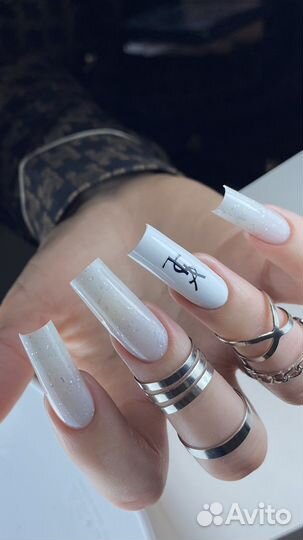Маникюр гель лак наращивание ногтей педикюр