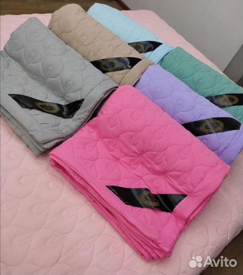 Одеяло демисезонное полуторное х/б новое стеганое