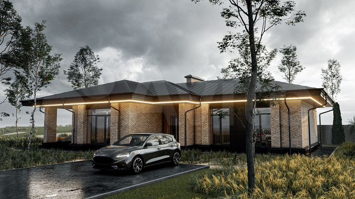 Дом 150 м² на участке 7 сот.