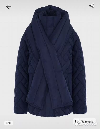 Пуховик со съемным капюшоном Elis 42