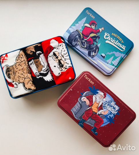 Мужские носки подарочные