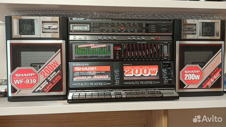 Музыкальный центр sharp WF 939