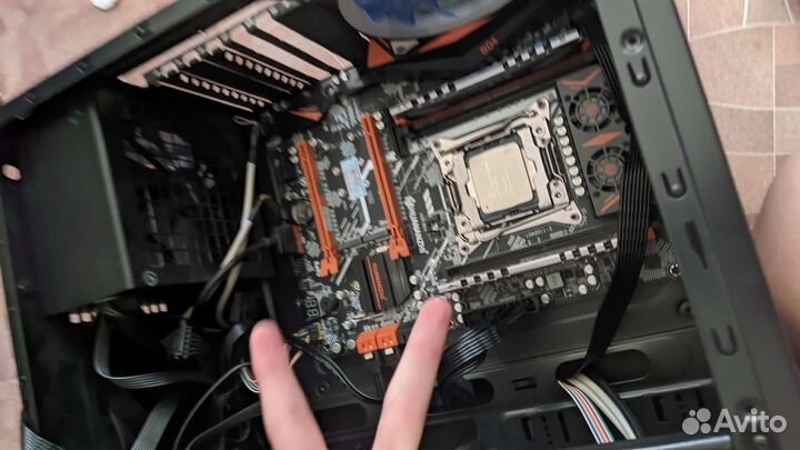 Комплект мать проц память