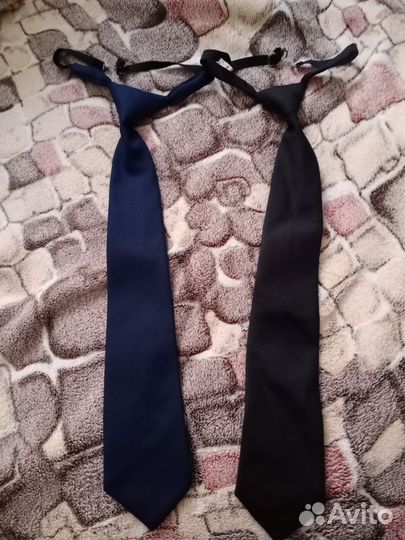 Галстук на застежке