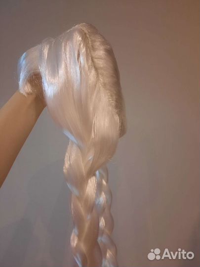 Парик с 2 косичками новый