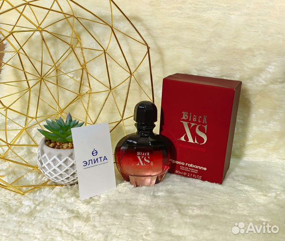 Paco Rabanne Black XS pour femme женский парфюм