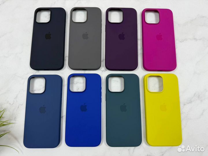 Чехол на iPhone 16 Pro Max силиконовый