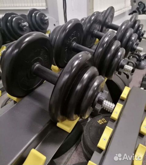 Гантели разборные