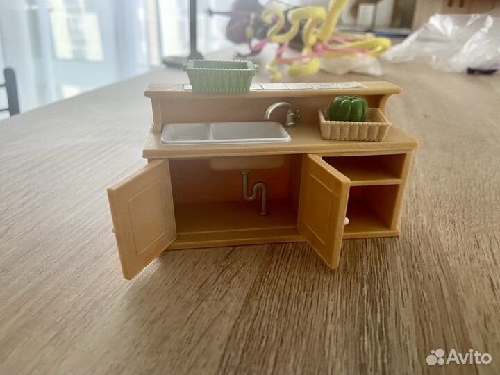 Sylvanian families кухня в коттедже