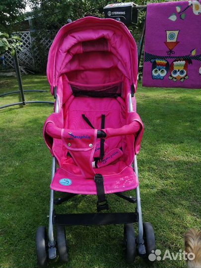 Прогулочная коляска dauphin дельфин