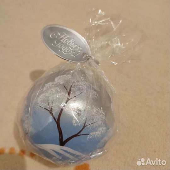 Свеча новогодняя