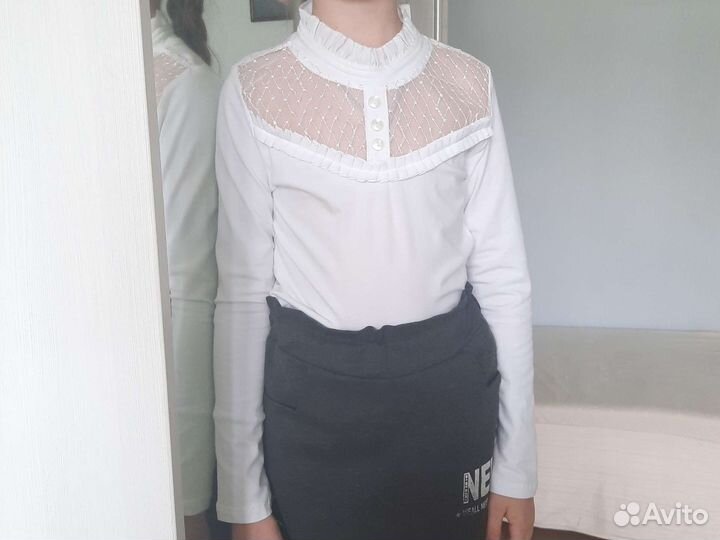 Блузка школьная