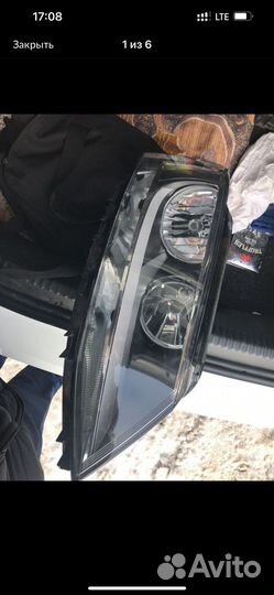 Фара jetta 6 правая