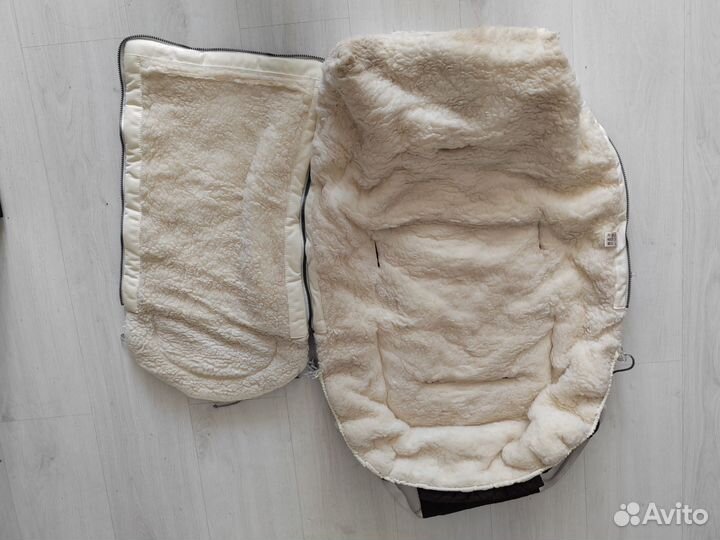 Зимний конверт в коляску