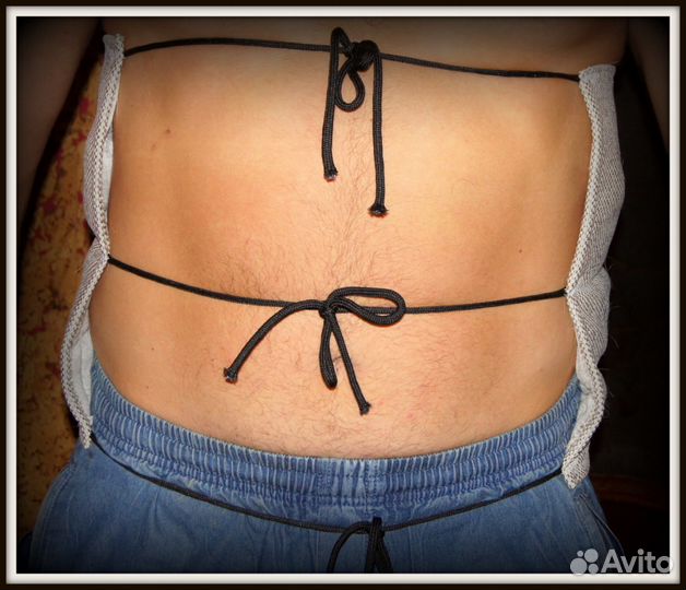 Пояс из натуральной собачьей шерсти