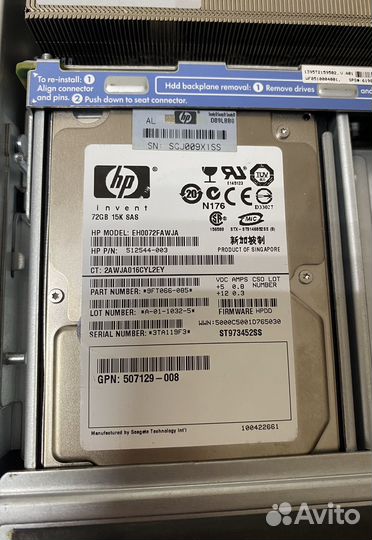 Blade сервер HP BL460c G7 2xXeon 5650, 96Gb