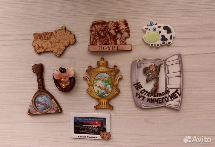 Магниты . Крош . Египет Малайзия Урал