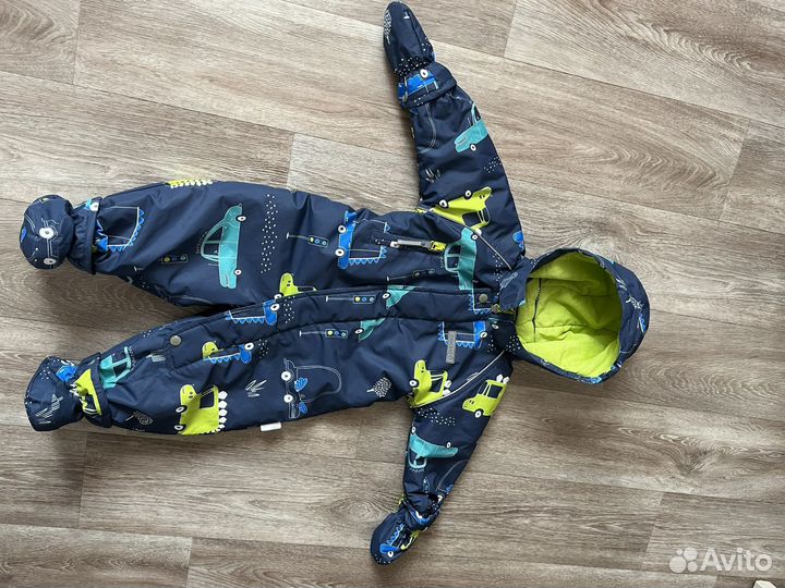 Комбинезон демисезонный crockid 74 80 для мальчика