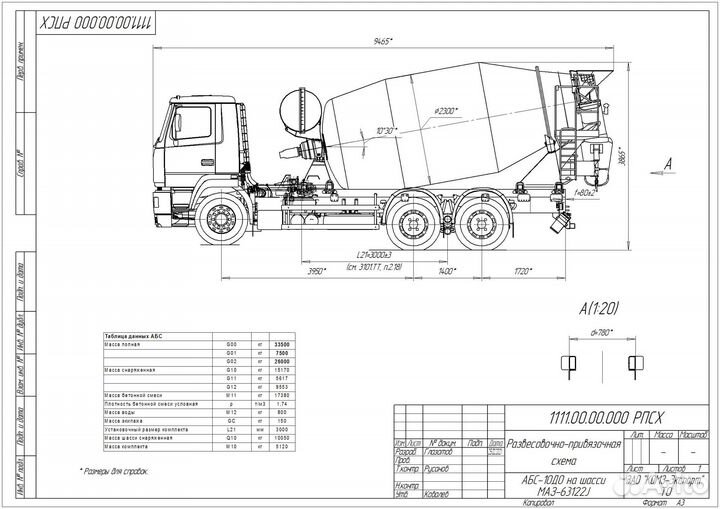 Автобетоносмеситель TIGARBO 69366J, 2022